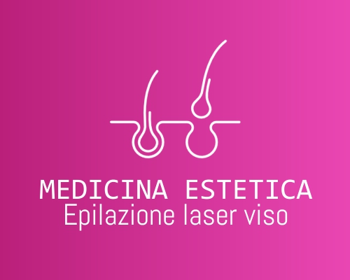 epilazione laser viso cleta medica biella